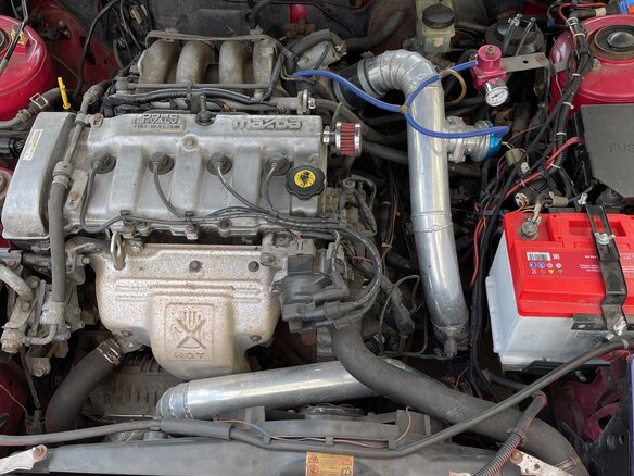 1993 Ford Probe II, красный, 990000 рублей - вид 16