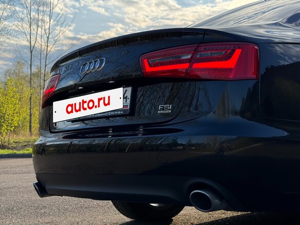 2014 Audi A6 IV (C7), чёрный, 1850000 рублей - вид 5