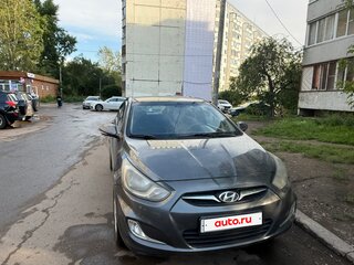 2011 Hyundai Solaris I, чёрный, 780000 рублей, вид 1