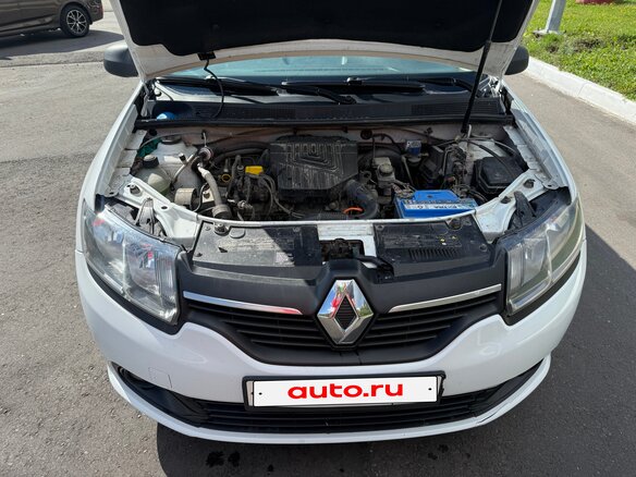 2015 Renault Logan II, белый - вид 6