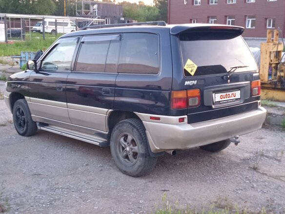 1998 Mazda MPV I (LV), синий, 490000 рублей - вид 9