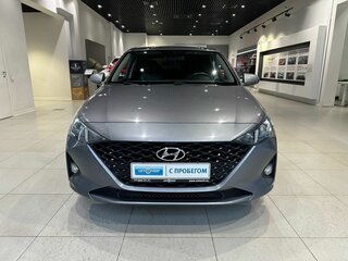 2021 Hyundai Solaris II Рестайлинг, серый, 1300000 рублей, вид 2