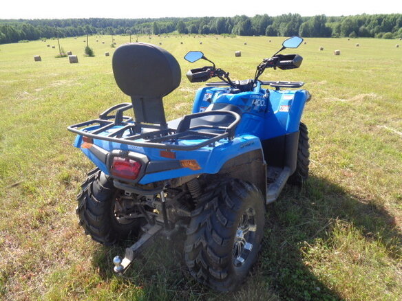 2020 CFMoto CFORCE 400L EPS, синий, 700000 рублей - вид 3