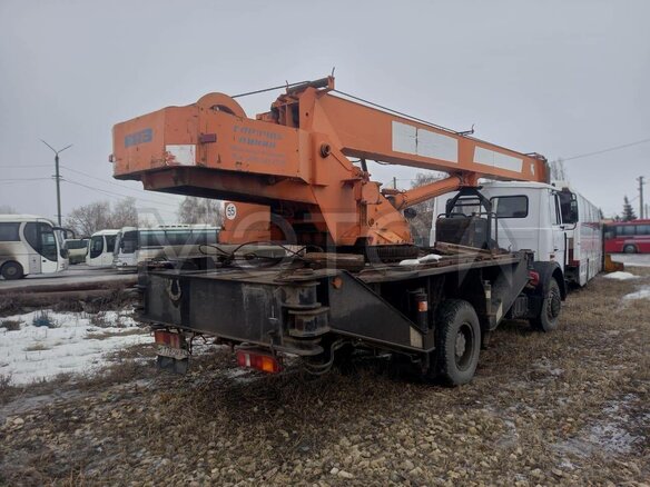 2008 МАЗ Автокраны, белый, 1400000 рублей - вид 1