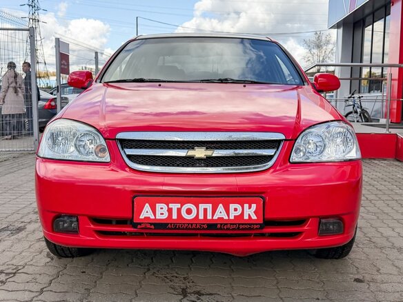 2009 Chevrolet Lacetti I, красный, 449000 рублей - вид 1