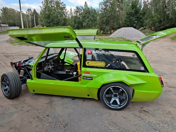 1978 Спортивные авто и реплики Самоделки, зелёный - вид 36