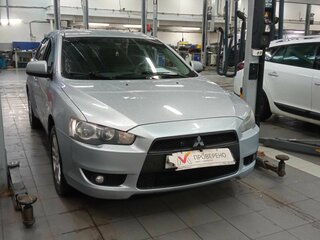 2007 Mitsubishi Lancer X, серебристый, 450000 рублей, вид 2