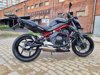 2013 Kawasaki ER-4N, чёрный, 380000 рублей, вид 3