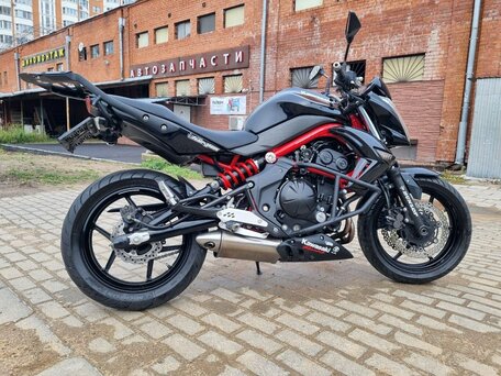 2013 Kawasaki ER-4N, чёрный, 380000 рублей, вид 3