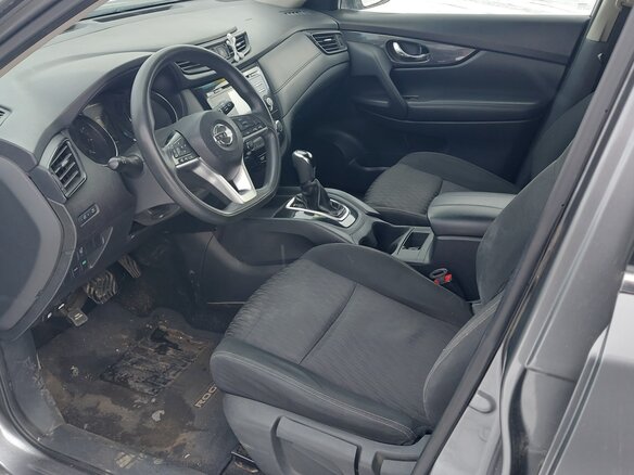 2017 Nissan Rogue II Рестайлинг, серый, 1320000 рублей - вид 5