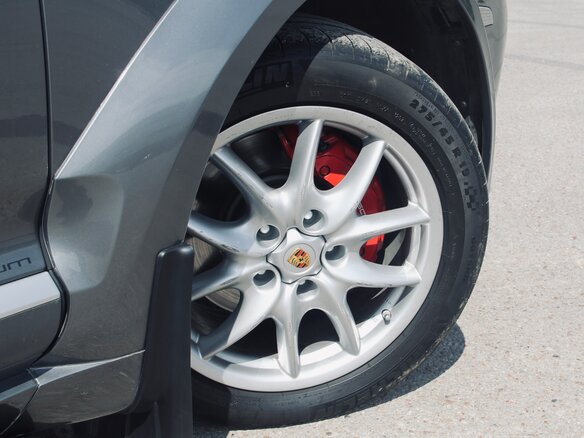2007 Porsche Cayenne Turbo I Рестайлинг (957), серый, 1650000 рублей - вид 8