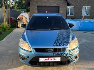 2008 Ford Focus II Рестайлинг, синий, 460000 рублей, вид 2