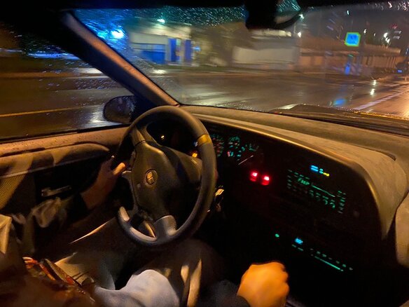 1992 Ford Thunderbird X (Super Birds), синий - вид 11