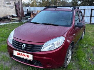 2012 Renault Sandero I, красный, 510000 рублей, вид 1
