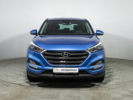 2017 Hyundai Tucson III, голубой, 1649700 рублей, вид 2
