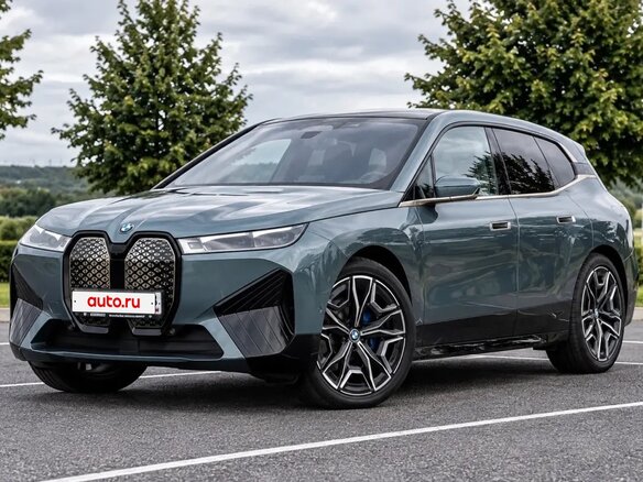 2022 BMW iX M60 I (I20), синий, 8690000 рублей - вид 3