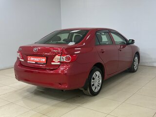 2012 Toyota Corolla X (E140, E150) Рестайлинг, красный, 895000 рублей, вид 4