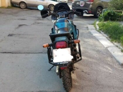 1996 Honda Transalp 400, синий, 300000 рублей - вид 6