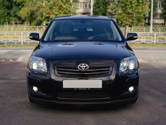 2007 Toyota Avensis II Рестайлинг, чёрный, 1149000 рублей - вид 12