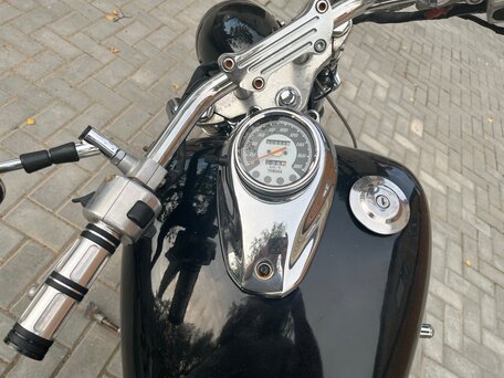 1996 Yamaha XVS400 Drag Star, чёрный, 320000 рублей, вид 5