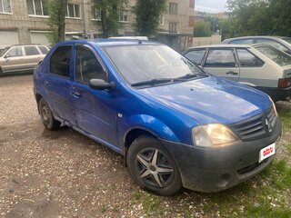 2006 Renault Logan I, синий, 169000 рублей, вид 3