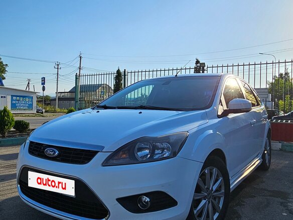 2008 Ford Focus II Рестайлинг, белый, 660000 рублей - вид 6