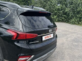 2018 Hyundai Santa Fe IV, чёрный, 2780000 рублей, вид 4