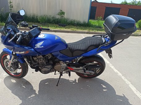 2001 Honda CB 600S, синий, 355000 рублей, вид 4