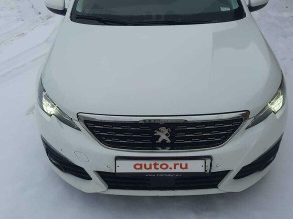 2019 Peugeot 308 II Рестайлинг, белый, 1280000 рублей - вид 1