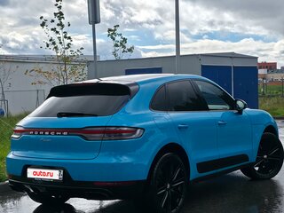 2019 Porsche Macan I Рестайлинг, голубой, 3800000 рублей, вид 4
