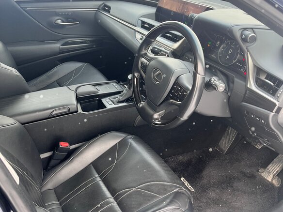 2019 Lexus ES 300h VII, синий, 4200000 рублей - вид 8