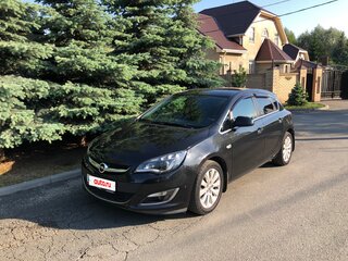 2014 Opel Astra J Рестайлинг, чёрный, 1050000 рублей, вид 2