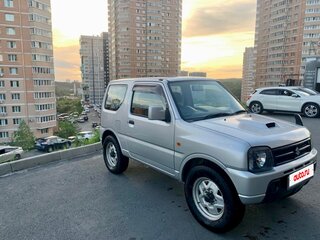 2008 Suzuki Jimny Kei car III Рестайлинг 1, серебристый, 840000 рублей, вид 1