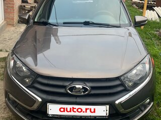 2019 Lada (ВАЗ) Granta I Рестайлинг, коричневый, 710000 рублей, вид 2