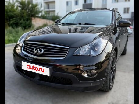 2008 Infiniti EX EX35 5-speed I (J50), чёрный, 730000 рублей, вид 3