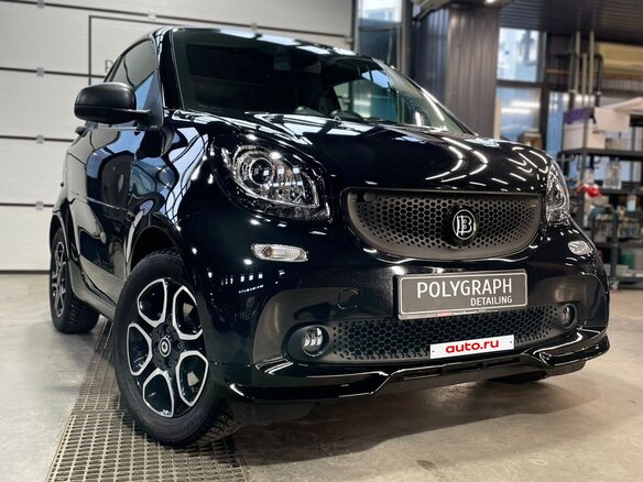 2018 Smart Fortwo III, чёрный, 1800000 рублей