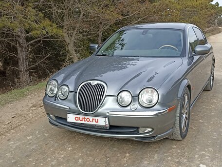 2003 Jaguar S-Type I, серый, 550000 рублей, вид 1