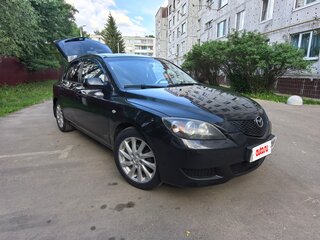 2005 Mazda 3 I (BK), чёрный, 595000 рублей, вид 3