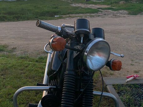 1987 Jawa 350/360, чёрный, 93500 рублей, вид 2