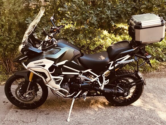 2022 Triumph Tiger 1200, зелёный, 2300000 рублей - вид 8