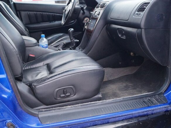 2002 Mitsubishi Galant VR-4 VIII Рестайлинг, синий, 800000 рублей - вид 4