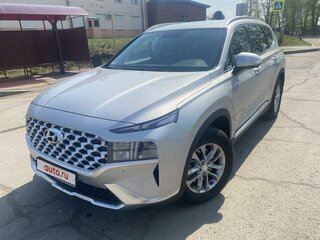 2021 Hyundai Santa Fe IV Рестайлинг, серебристый, 3870000 рублей, вид 1