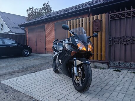 2002 Honda VFR 800, чёрный, 580000 рублей, вид 1