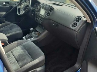 2014 Volkswagen Tiguan I Рестайлинг, синий, 1450000 рублей, вид 3