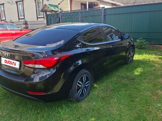 2014 Hyundai Elantra V (MD) Рестайлинг, чёрный, 920000 рублей, вид 4