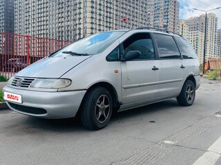 1998 Volkswagen Sharan I, серебристый, 240000 рублей, вид 4