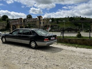 1993 Mercedes-Benz S-Класс 600 Long III (W140), синий, 33000000 рублей, вид 2