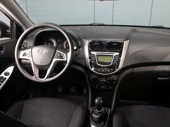 2012 Hyundai Solaris I, фиолетовый - вид 11
