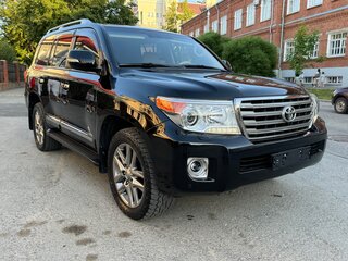2012 Toyota Land Cruiser 200 Series Рестайлинг 1, чёрный, 4550000 рублей, вид 4