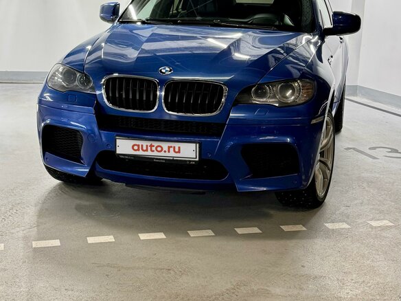 2009 BMW X6 M I (E71), синий - вид 2